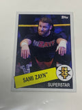 Sami Zayn 2015 WWE NXT Topps Rookie Card #108