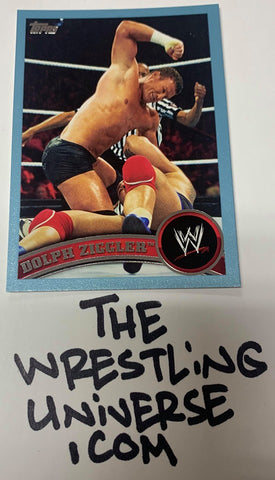 Dolph Ziggler WWE 2011 Topps “Blue Parallel” #’ed 1816/2011